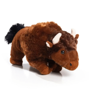 Bisão de Pelúcia 30 cm - Búfalo Marrom