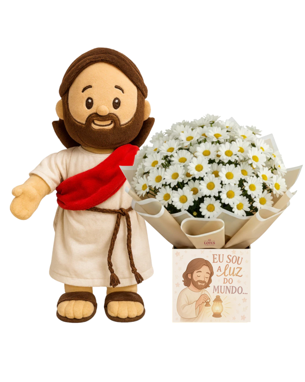 Pelúcia de Jesus + Margaridinha Jesus, Eu Sou a Luz do Mundo
